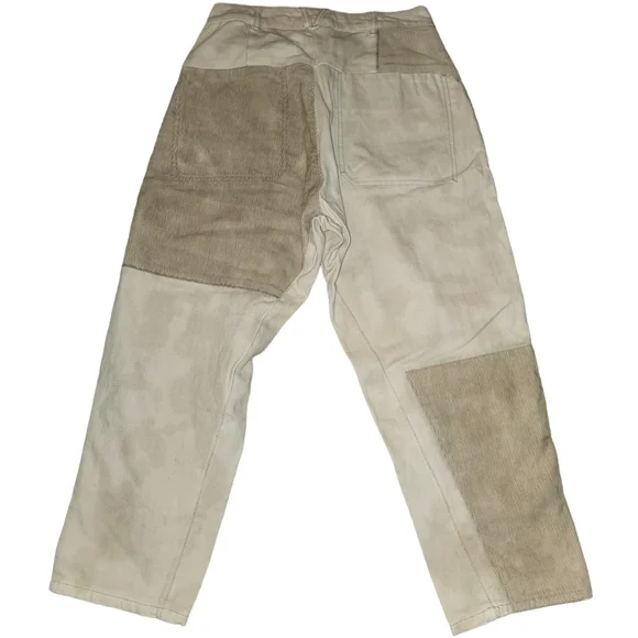 Free People Pretty Lies Patchwork Harem Pants Size/8 - Picture 5 of 8